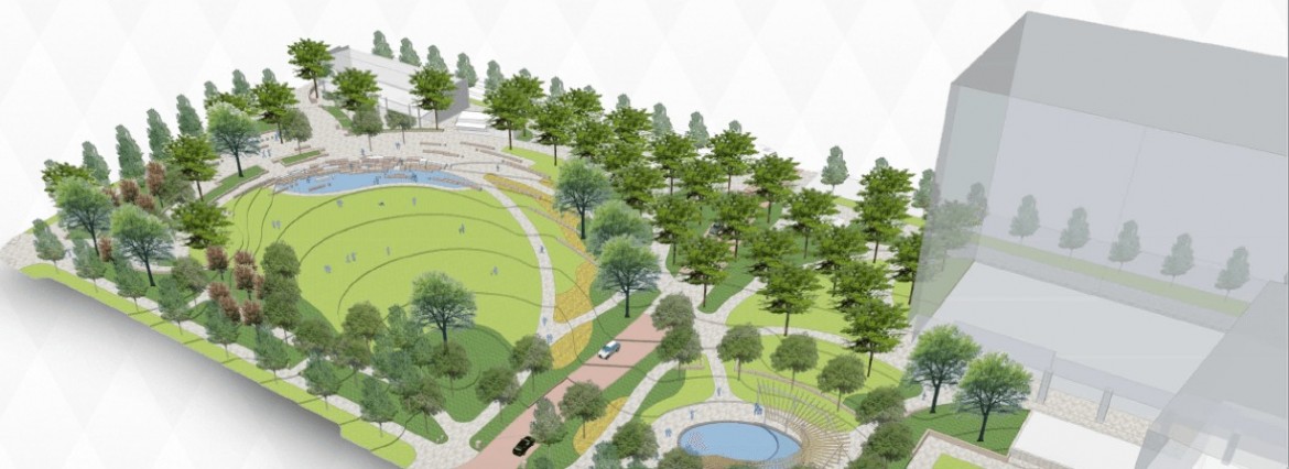 First Ward Park rendering